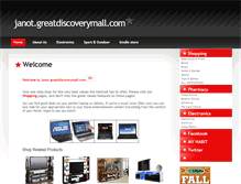 Tablet Screenshot of janot.greatdiscoverymall.com
